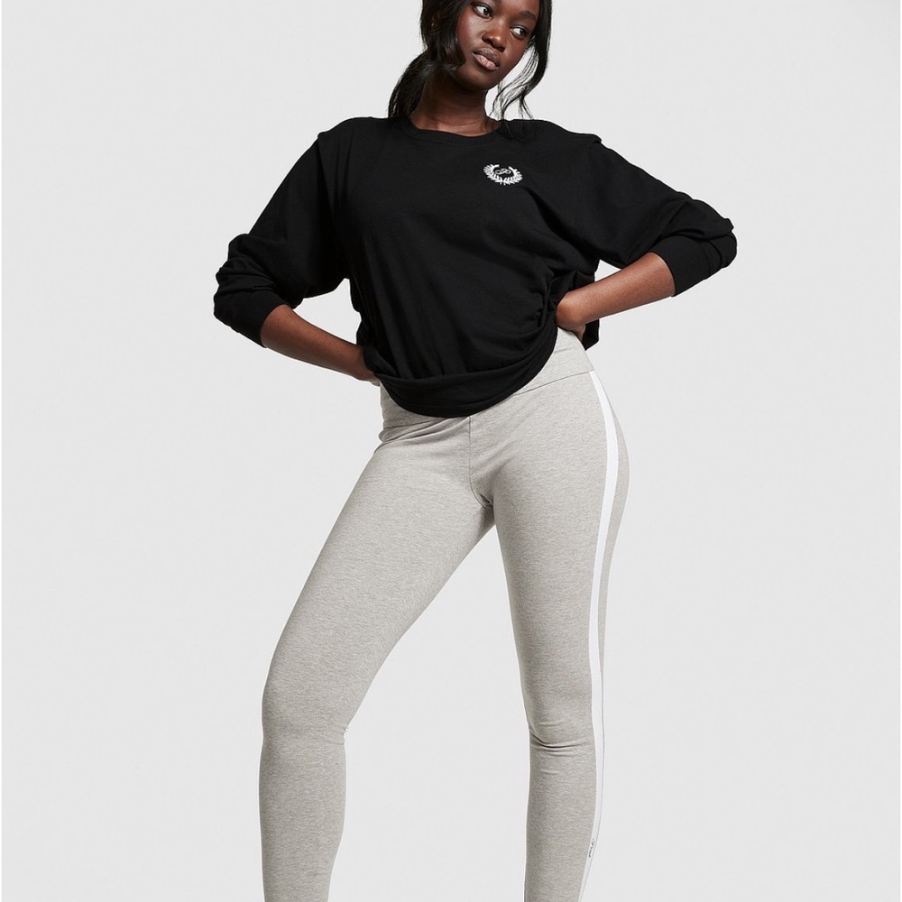 PINK Cotton High Waist Leggings